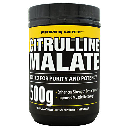 Citrulline Malate, Unflavored, 250 Servings (500g)