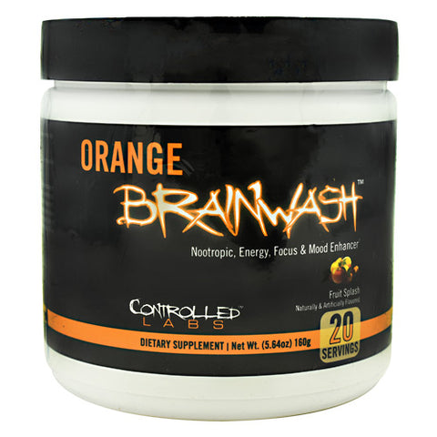 Orange Brainwash, Fruit Splash, 20 Servings (5.64 oz)