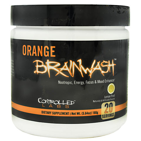 Orange Brainwash, Lemon Frost, 20 Servings (5.64 oz)