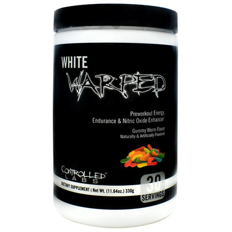 White Warped, Gummy Worm, 30 Servings (11.64 oz)