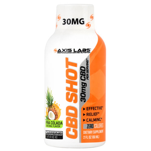 Cbd Shot, Pina Colada, 12 (30mg, 2 fl oz) Shots