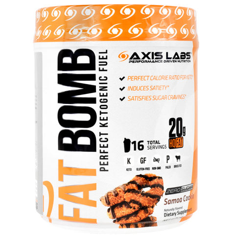 Fat Bomb, Samoa Cookie, 16 Servings (512g)