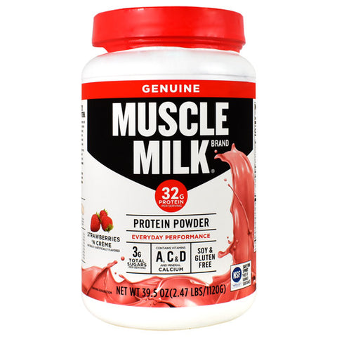 Muscle Milk, Strawberries N' Creme, 2.47 lbs (1120 g)