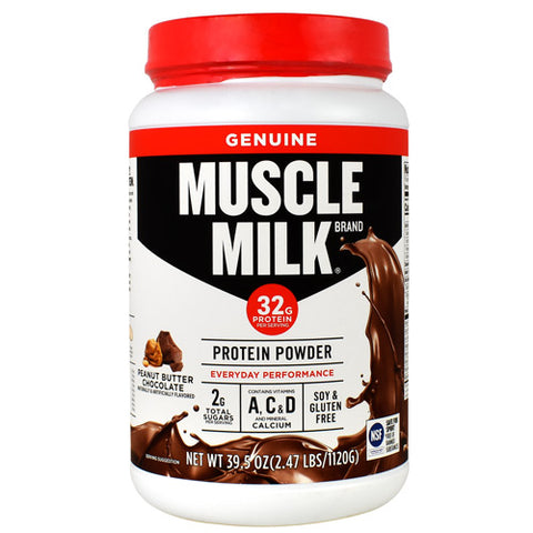 Muscle Milk, Peanut Butter Chocolate, 2.47 lbs (1120 g)