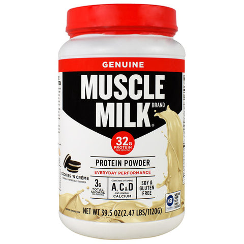 Muscle Milk, Cookies 'n Creme, 2.47 lbs (1120 g)