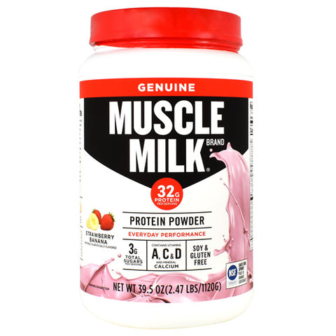 Muscle Milk, Strawberry Banana, 2.47 lbs (1120 g)