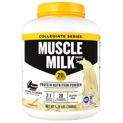 Muscle Milk , Cookies 'n Creme, 5.29 lbs (2400 g)