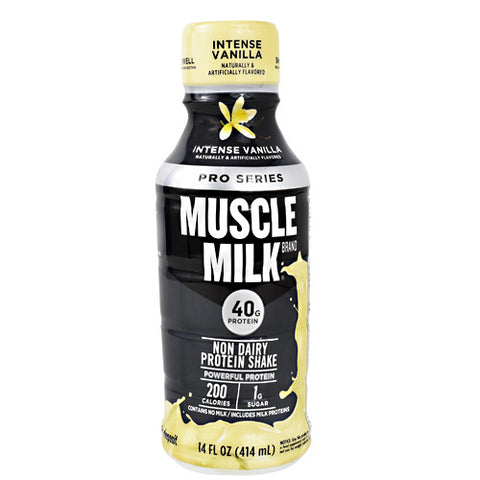 Muscle Milk Rtd, Intense Vanilla, 12  (14 oz) Bottles