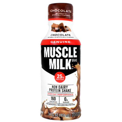 Muscle Milk Rtd, Chocolate, 12 (14 fl oz) Bottles