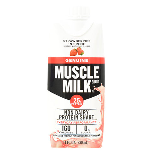 Muscle Milk Rtd, Strawberries 'n Creme, 12 - 11 fl. oz. Cartons