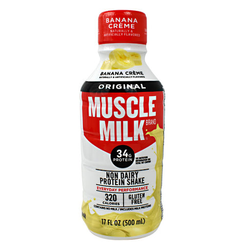 Muscle Milk Rtd, Banana Creme, 12  (17 fl. oz.) Bottles