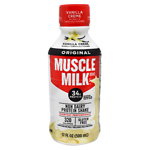 Muscle Milk Rtd, Vanilla Creme, 12  (17 fl. oz.) Bottles