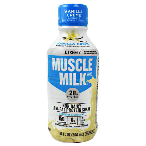 Muscle Milk Light Rtd, Vanilla Creme, 12 (17 fl. oz.) Bottles