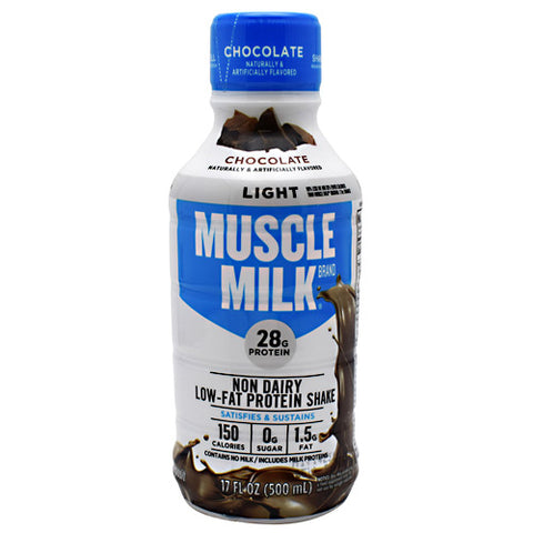 Muscle Milk Light Rtd, Chocolate, 12 (17 fl. oz.) Bottles