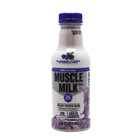 Muscle Milk Smoothie, Blueberry, 12 Bottles