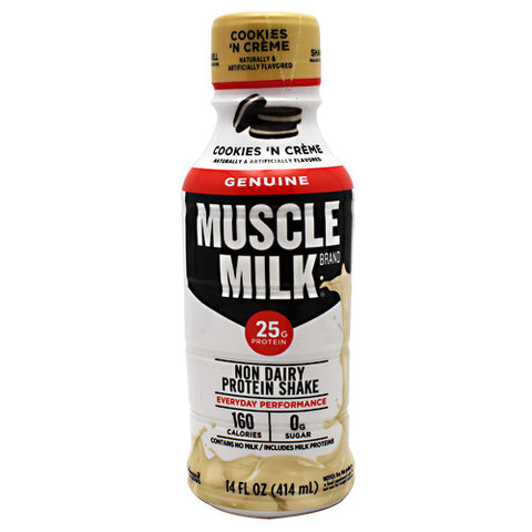 Muscle Milk Rtd, Cookies 'n Creme, 12 - 14 fl oz (414 mL) Servings