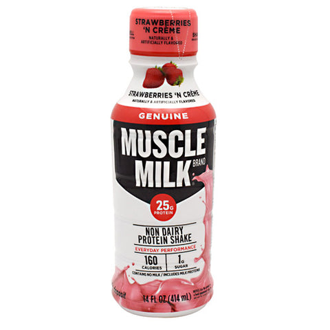 Muscle Milk Rtd, Strawberries 'n Creme, 12 - 14 fl oz Servings