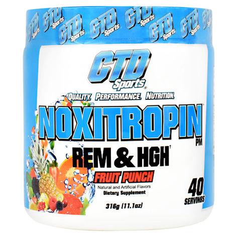 Noxitropin Pm, Fruit Punch, 40 Servings