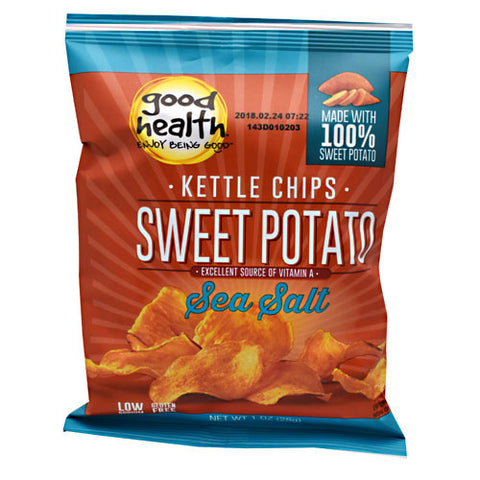 Kettle Chips,sea Salt Sweet Potato, 30 - 1 oz (28g) bags