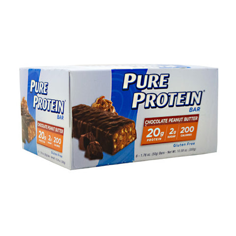 Pure Protein Bar, Chocolate Peanut Butter, 6 (50 g) Bars