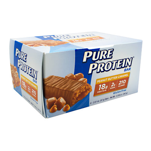 Pure Protein Bar, Peanut Butter Caramel, 6 (57 g) Bars