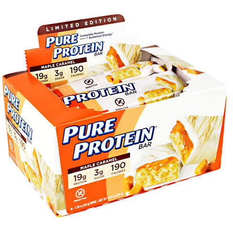 Pure Protein Bar, Maple Caramel, 6 (1.76 oz) bars