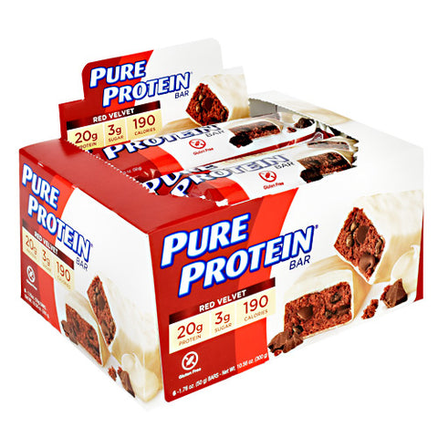 Pure Protein, Red Velvet, 6 Bars