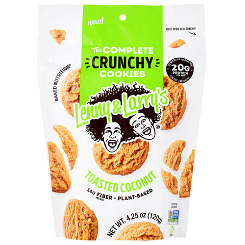 The Complete Crunchy Cookies, Toasted Coconut, 4.25 oz. (120g)