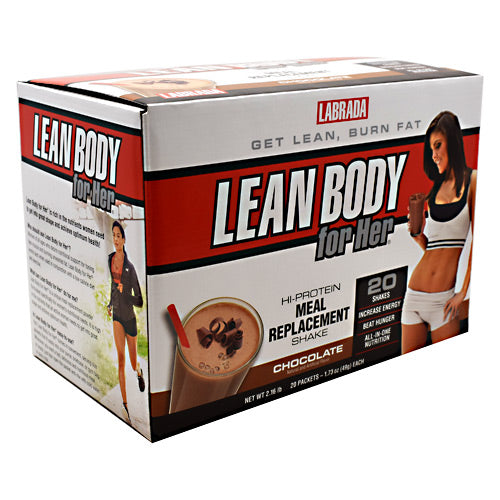 Lean Body For Her, Chocolate, 20 - 1.73 oz Packets