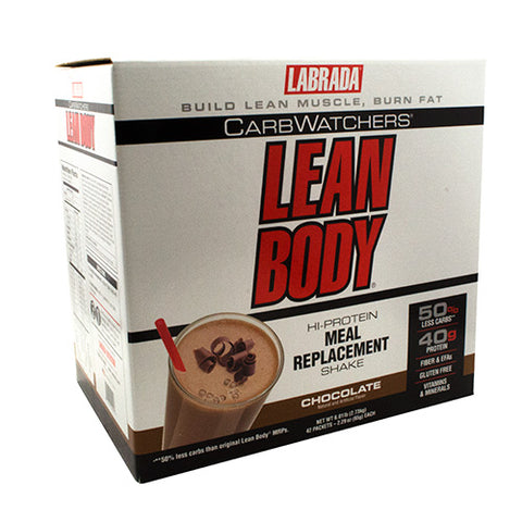 Lean Body Carbwatchers, Chocolate, 42-2.29 oz (65 g) each