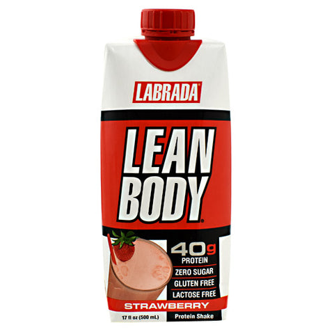 Lean Body Rtd, Strawberry, 12  (17 fl oz.) Shakes