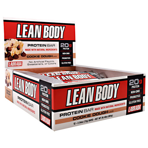 Protein Bar, Cookie Dough, 12 - 2.54 oz Bars