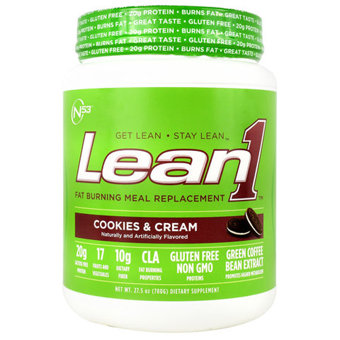 Lean1, Cookies & Cream, 15 servings