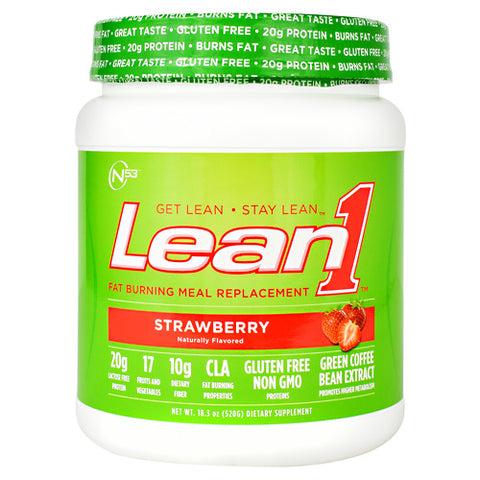 Lean1, Strawberry, 10 Servings (18.3 oz.)