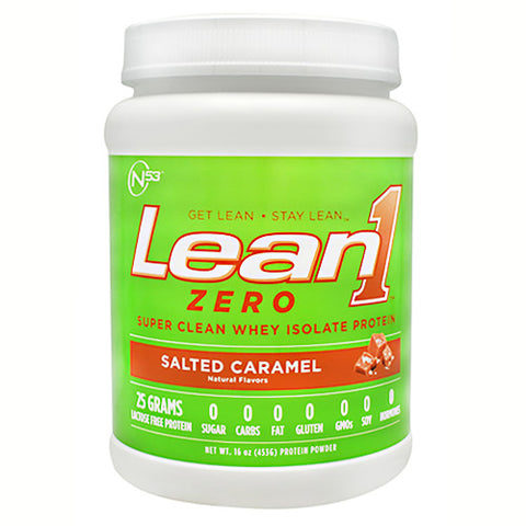 Lean1 Zero, Salted Caramel, 15 Servings - 16 oz (453 g)