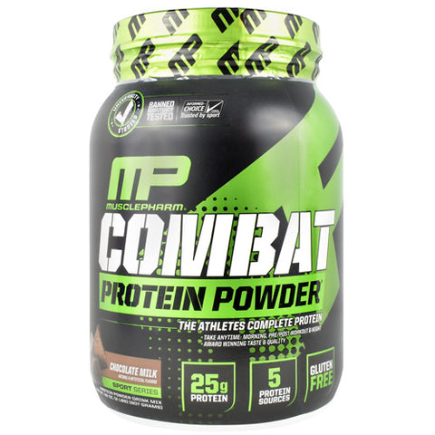 Combat Protein Powder, Chocolate Milk, 2 lbs (907 grams)