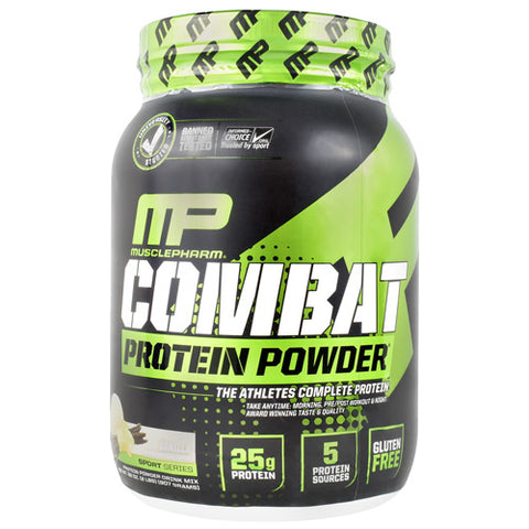 Combat Protein Powder, Vanilla, 2 lbs (907 grams)