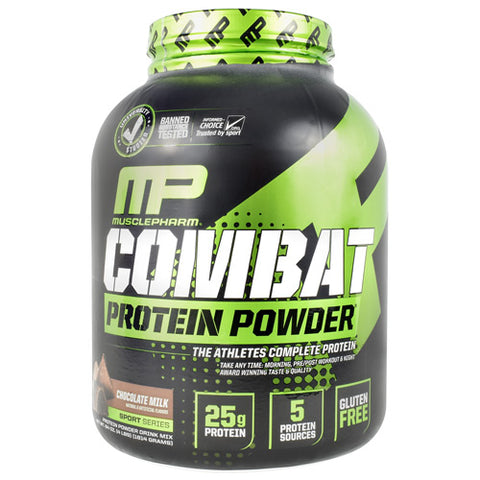 Combat Protein Powder, Chocolate Milk, 4 lbs (1814g)