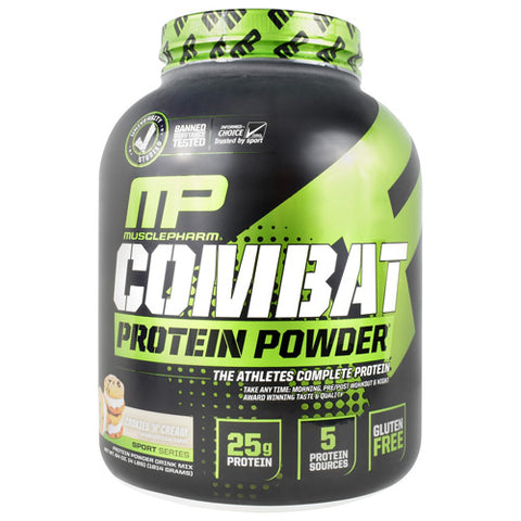 Combat Protein Powder, Cookies 'n' Cream, 4 lbs (1814g)