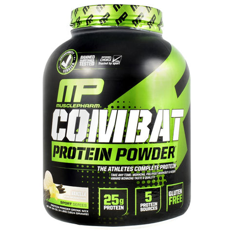 Combat Protein Powder, Vanilla, 4 lbs (1814g)