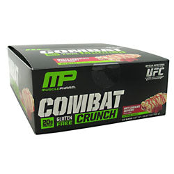 Combat Crunch, White Chocolate Raspberry, 12 Bars