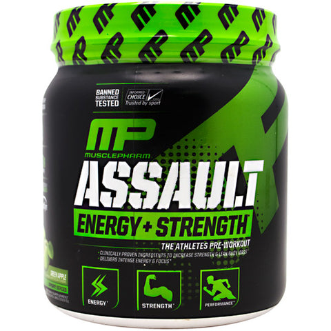 Assault, Green Apple, 30 Servings