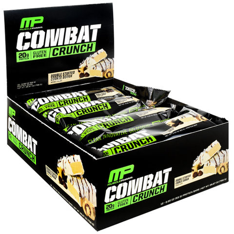 Combat Crunch, Double Stuffed Cookie Dough, 12 (2.22 oz) Bars