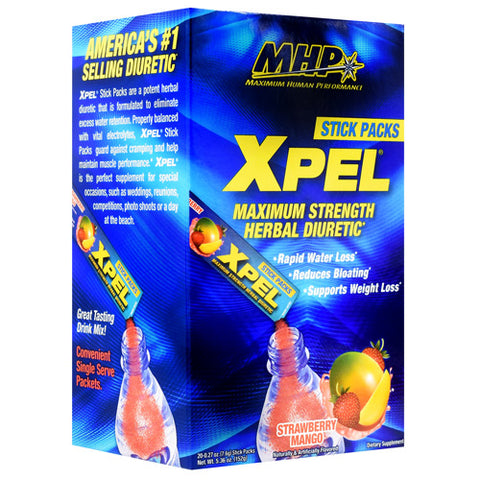 Xpel, Strawberry Mango, 20 (0.27 oz) Stick Packs