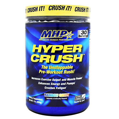 Hyper Crush, Rainbow Candy, 30 Servings (1 lb)