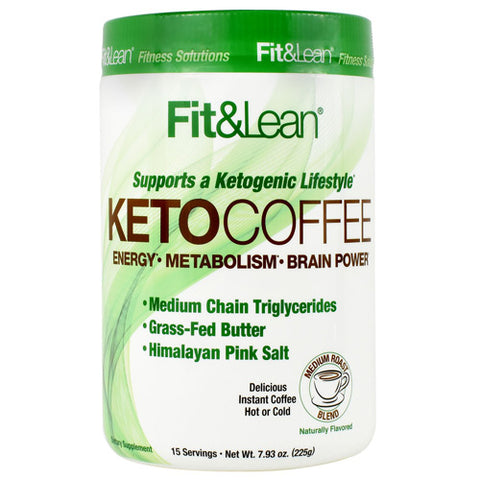 Keto Coffee, Medium Roast Blend, 15 Servings (7.93 oz)