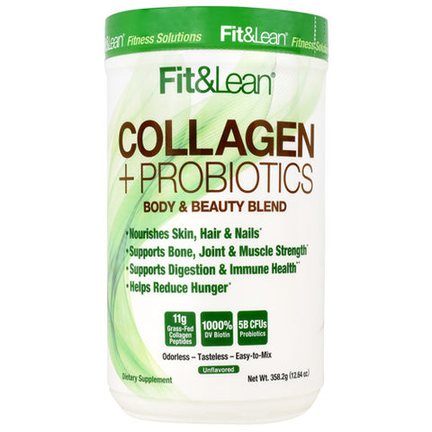 Collagen + Probiotics, Unflavored, 30 Servings