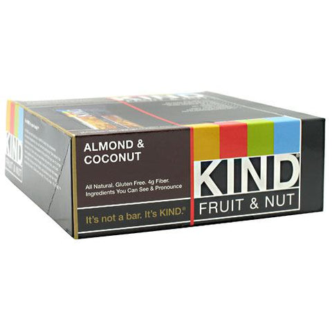 Kind Fruit & Nut, Almond & Coconut, 12 - 40g-1.4 oz bars [480g (16.8 oz)]