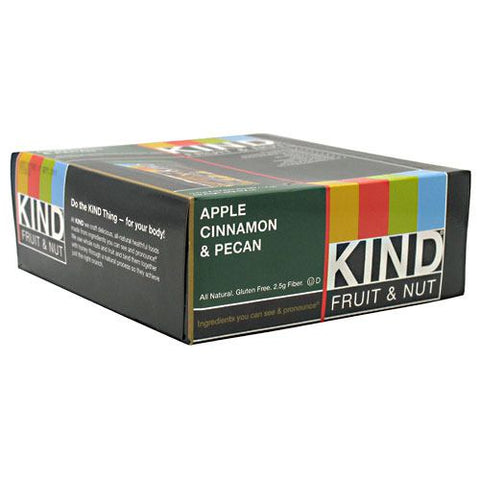 Kind Fruit & Nut, Apple Cinnamon & Pecan, 12 - 40g-1.4 oz bars [480g (16.8 oz)]