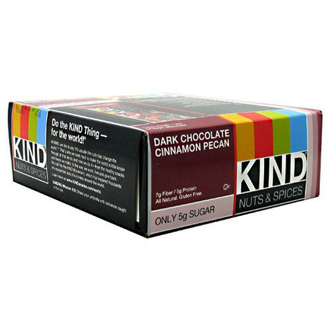 Kind Bar, Dark Chocolate Cinnamon Pecan, 12 bars per box